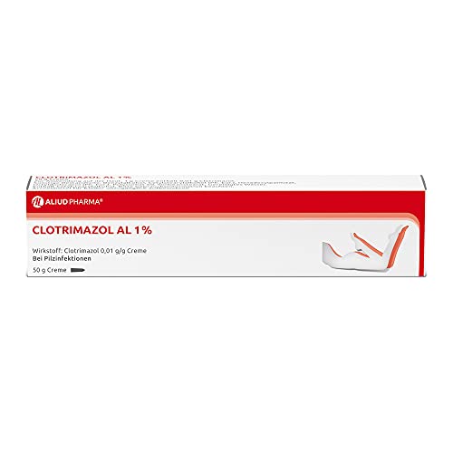 ALIUD PHARMA Clotrimazol AL 1%, 50g Creme: Antimykotikum zur Behandlung von...