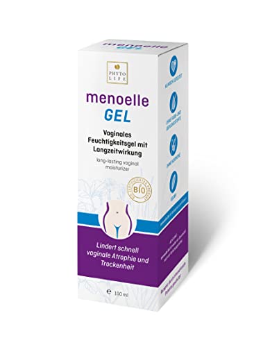 menoelle GEL - Vaginalgel - bio zertifiziert. Bei Scheidentrockenheit,...