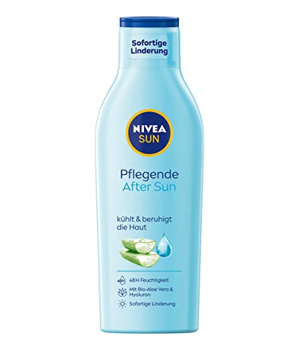 NIVEA SUN Pflegende After Sun Lotion (250 ml), Lotion mit hautberuhigender...