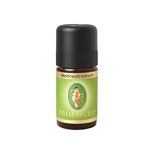 PRIMAVERA Ätherisches Öl Weihrauch indisch 5 ml - Aromaöl, Duftöl,...