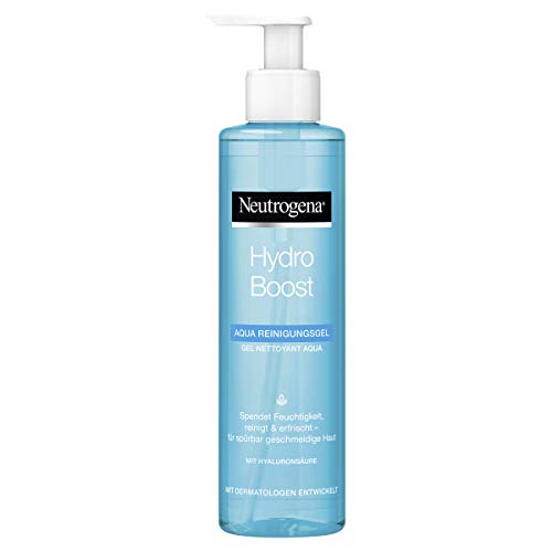 Neutrogena Hydro Boost Gesichtsreinigung, Aqua Reinigungsgel mit Glycerin und...