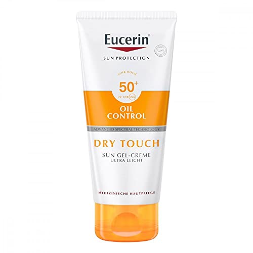 Eucerin Dry Touch Sun Gel-Creme ultraleicht LSF 50+, 200 ml Creme