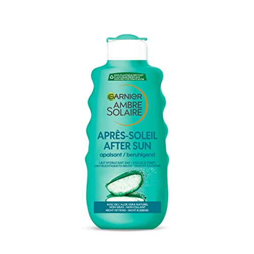 Garnier After Sun Lotion, Kühlende und beruhigende Bodylotion mit Aloe Vera,...