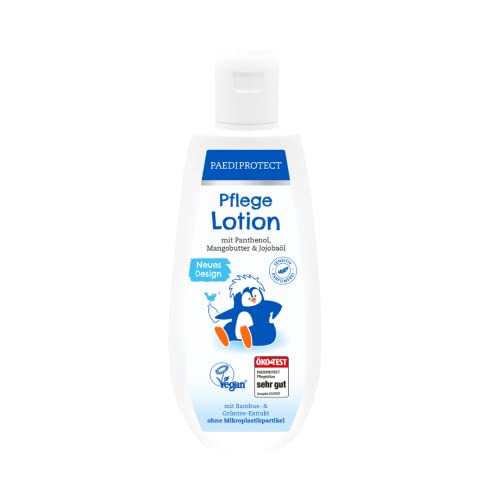 PAEDIPROTECT Pflegelotion Babys & Kinder 200 ml, Pflegelotion mit Panthenol,...