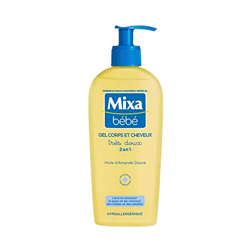 MIXA BEBE Gel 2 en 1 Cheveux et Corps 250 ml