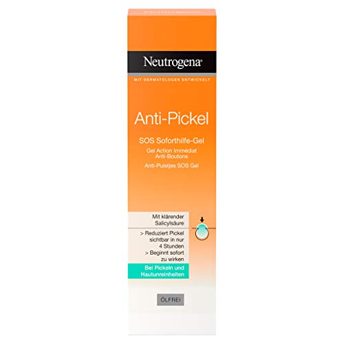 Neutrogena Anti-Pickel Gesichtspflege, SOS Sofort-Hilfe Gel mit Salicylsäure...