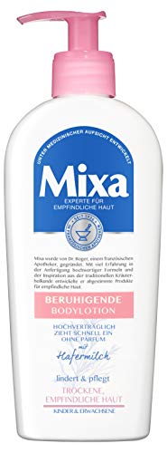 Mixa Beruhigende Bodylotion, für trockene, empfindliche Haut, mit pflegender...