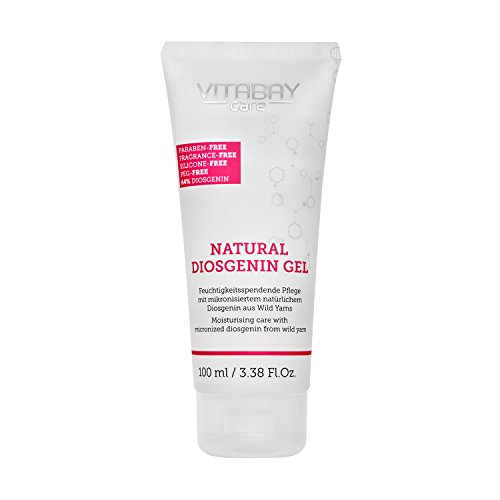 Vitabay Natural Diosgenin Gel 100 ml | Vaginal Creme | 80% Yamswurzel Extrakt |...