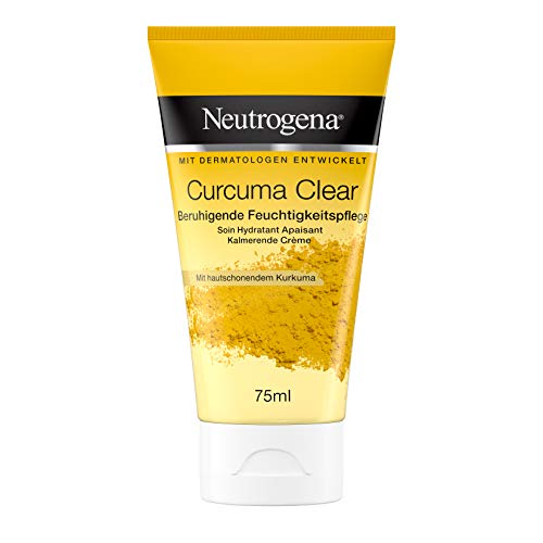 Neutrogena Curcuma Clear Gesichtscreme, Beruhigende Feuchtigkeitscreme, ölfrei,...