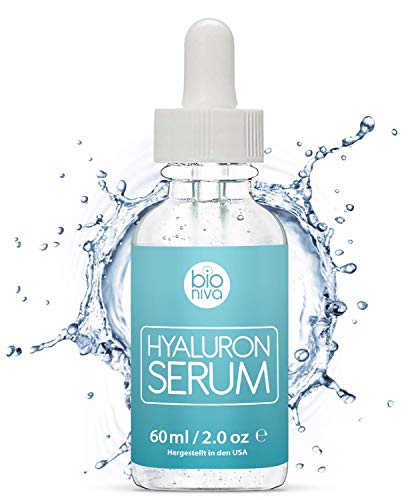 BIO Hyaluronsäure Serum Anti-Aging Anti Falten Gesichtsserum - Hochdosiert mit...