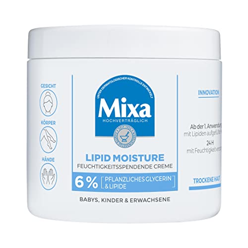 Mixa Lipid Moisture Feuchtigkeitsspendende Creme mit 6% Lipiden und pflanzlichem...