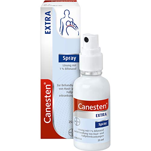 Canesten EXTRA Spray - zur Behandlung von Hautpilz - schnell wirksam gegen...