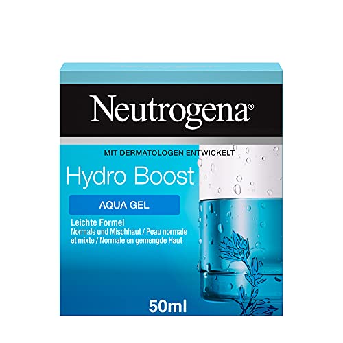 Neutrogena Hydro Boost Gesichtscreme, Aqua Gel mit Hyaluron, ölfrei, für...