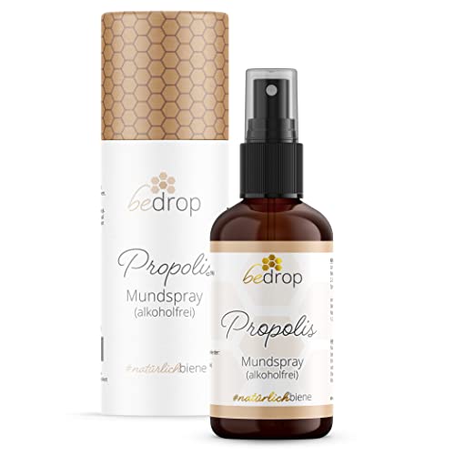 bedrop Propolis Extrakt Spray als Mundspray 30ml alkoholfrei & wasserlöslich -...