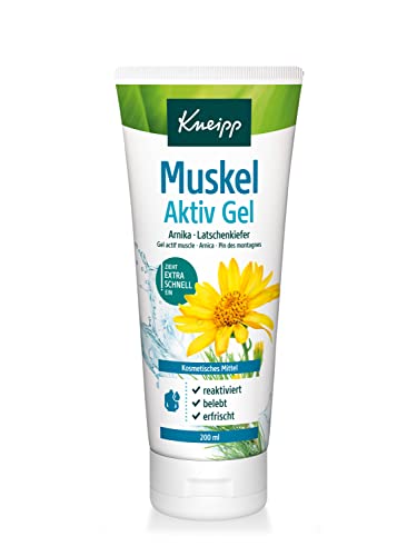 Kneipp Muskel Aktiv Gel mit Arnika und Latschenkiefer, 200ml