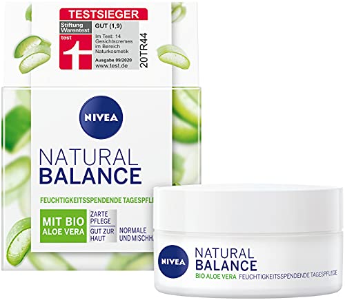 NIVEA Natural Balance feuchtigkeitsspendende Tagespflege (50 ml),...