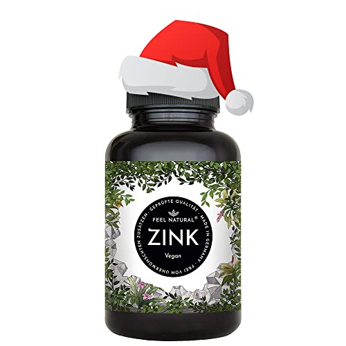 Zink Tabletten - 365 Stück im Jahresvorrat - Hochdosiert mit 25mg je Tagesdosis...
