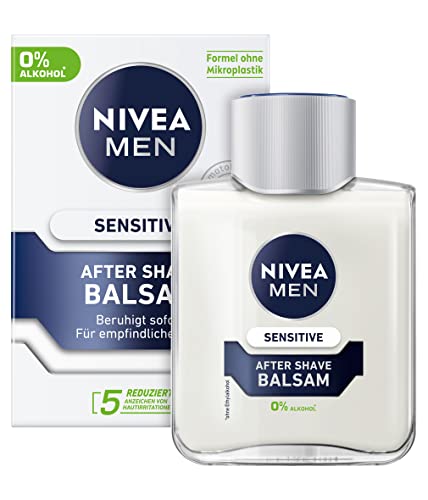NIVEA MEN Sensitive After Shave Balsam (100 ml), beruhigendes After Shave,...