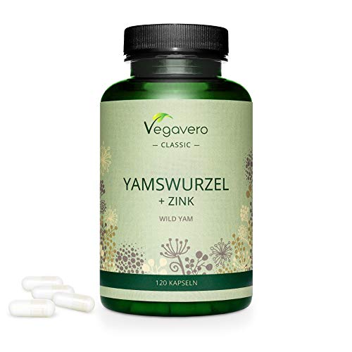 YAMSWURZEL Kapseln | 1440 mg pro Tagesdosis | Mit Diosgenin & Zink |...