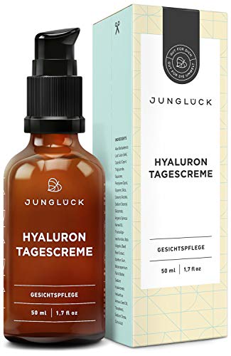 BIO Hyaluron Creme vegan I Natürliche Inhaltsstoffe | 50 ml Feuchtigkeitscreme...