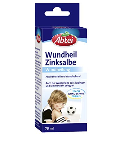 Abtei Wundheil Zinksalbe - Salbe mit Zink zur Wundheilung - antibakteriell und...