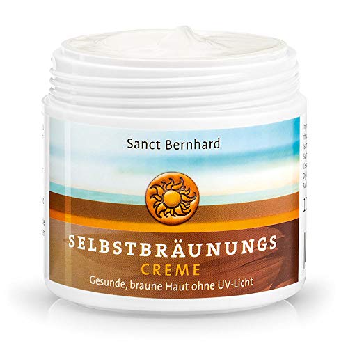 Sanct Bernhard Selbstbräunungs-Creme mit Vitamin E, Ceramiden, Milchlipiden 100...