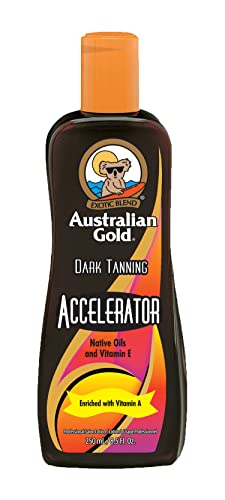 Australian Gold AGDTA250lot Dark Tanning Accelerator Lotion OHNE Bronzer (1x...