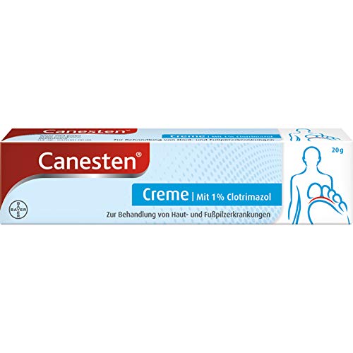 Canesten Creme - zur Behandlung von Hautpilz und Fußpilz - schnell wirksam...