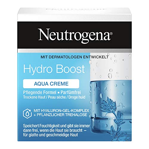 Neutrogena Hydro Boost Gesichtscreme Aqua mit Hyaluron ölfrei und parfümfrei...